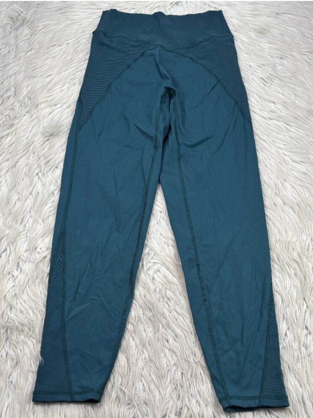 Aerie Offline Ribbed Panel High Rise Leggings